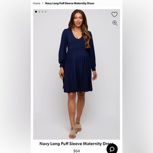 Pinkblush maternity dress